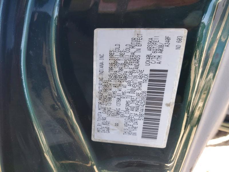 2002 Toyota Tundra Access cab