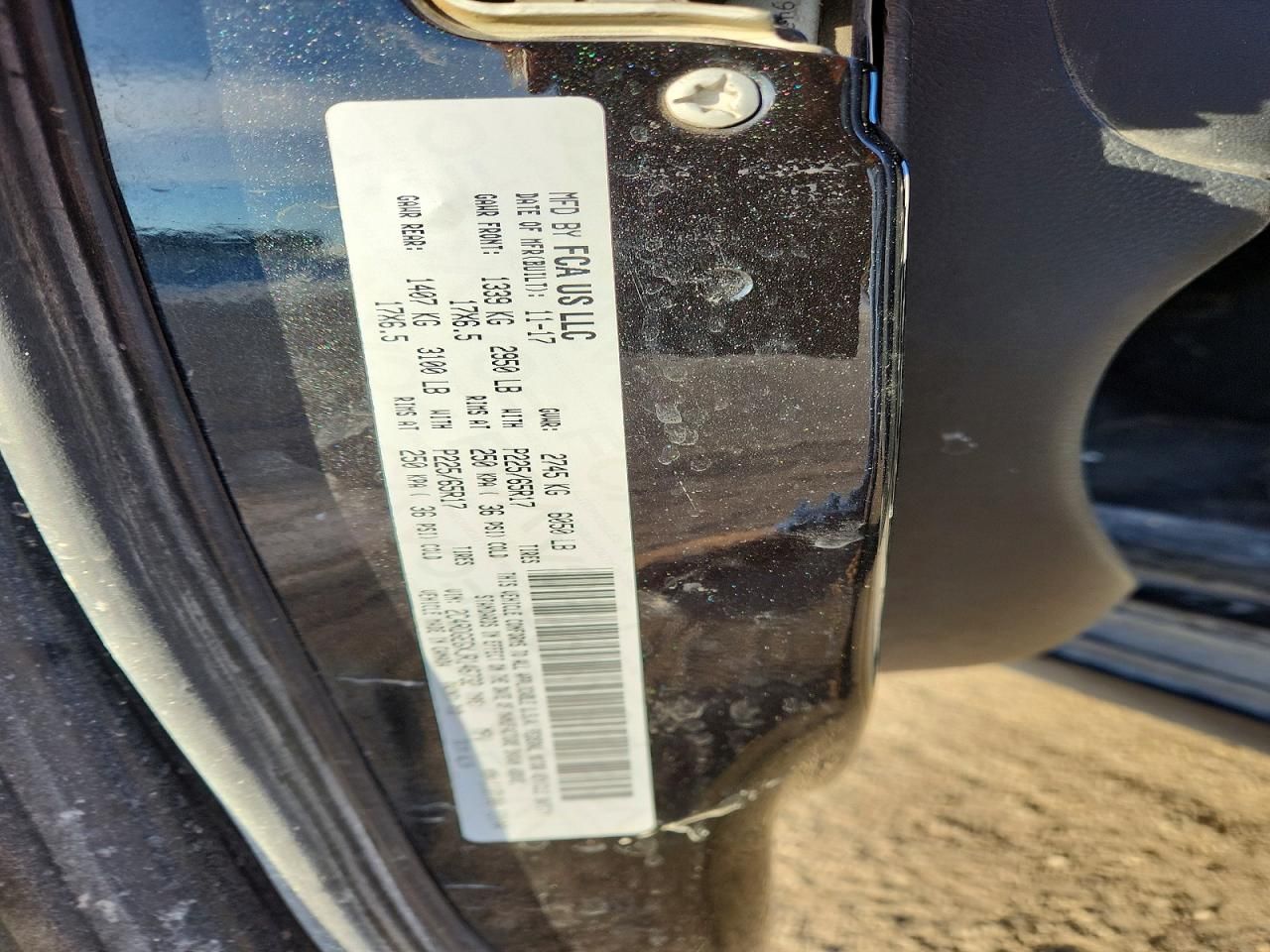 2018 Dodge Grand Caravan gt