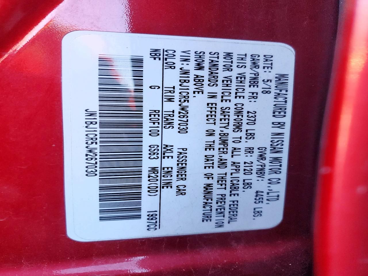 2018 Nissan Rogue Sport s