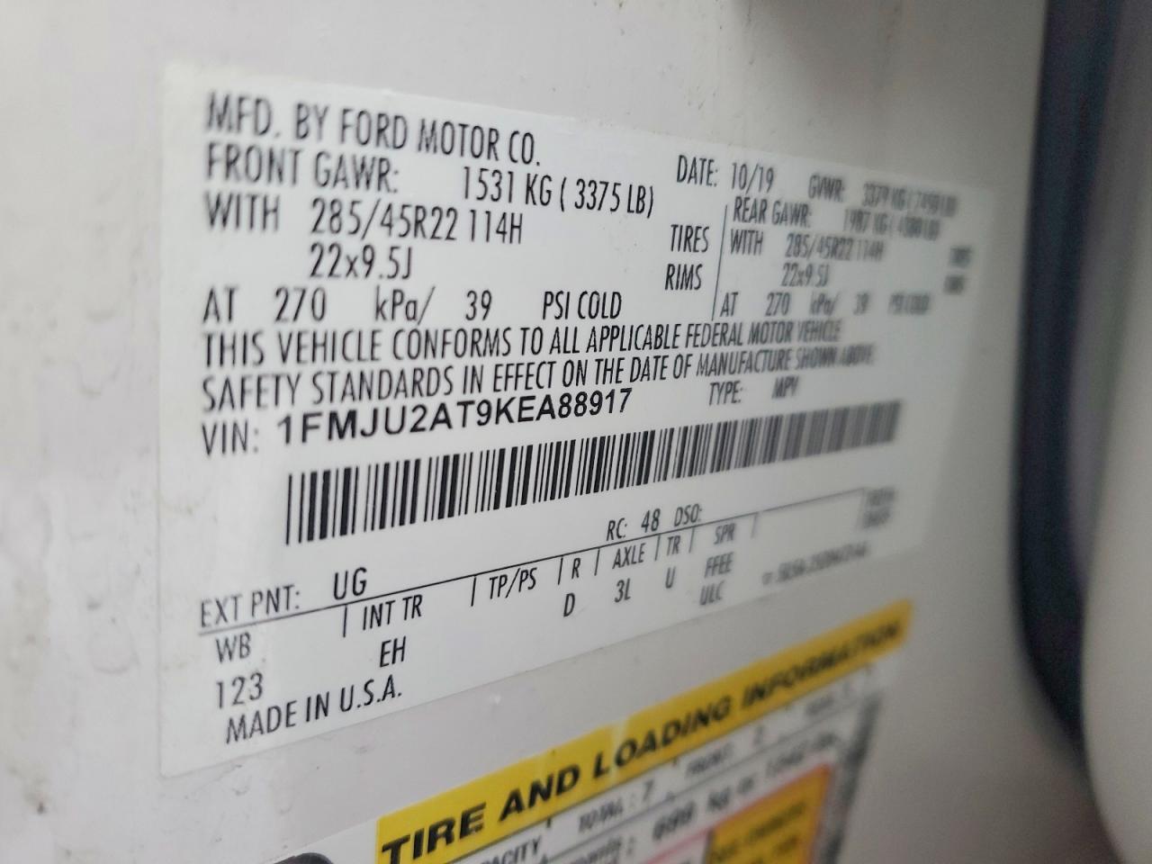 2019 Ford Expedition Limited