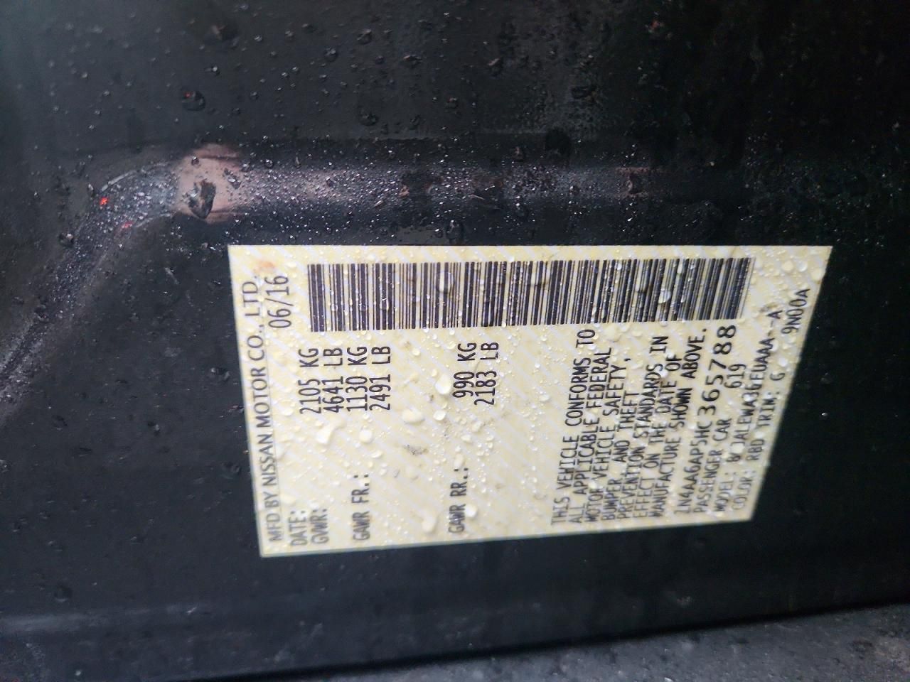 2017 Nissan Maxima 3.5s