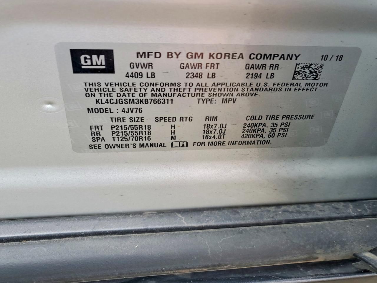 2019 Buick Encore Essence