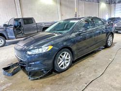Salvage cars for sale from Copart Woodhaven, MI: 2014 Ford Fusion se
