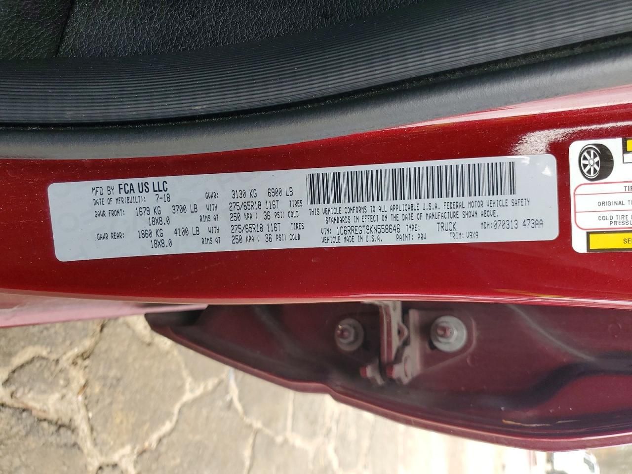 2019 Dodge Ram 1500 Tradesman