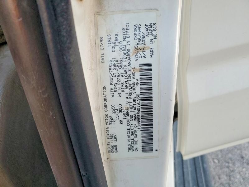 1998 Toyota 4runner SR5