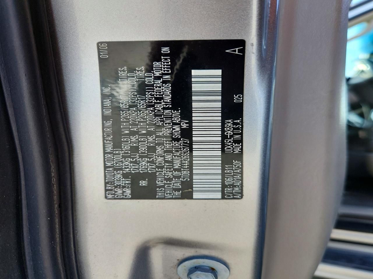 2006 Toyota Sequoia SR5