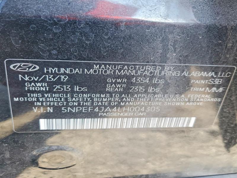 2020 Hyundai Sonata sel