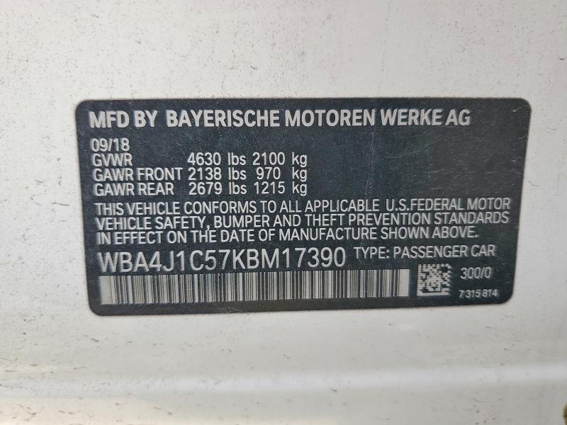 2019 BMW 430i Gran Coupe