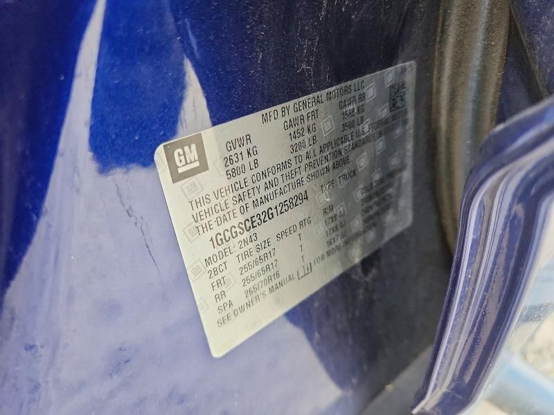 2016 Chevrolet Colorado lt