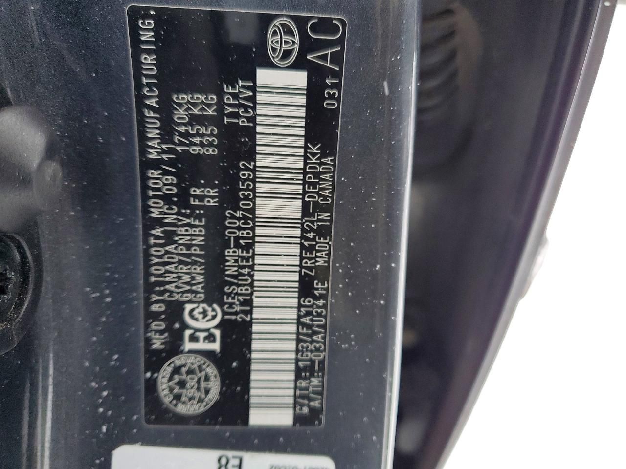 2011 Toyota Corolla Base