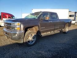 Salvage cars for sale from Copart Eugene, OR: 2015 Chevrolet Silverado K3500 LTZ