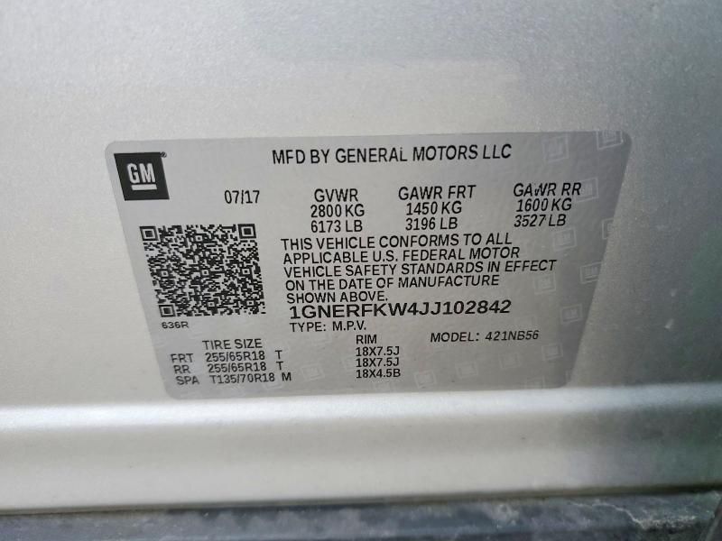 2018 Chevrolet Traverse ls