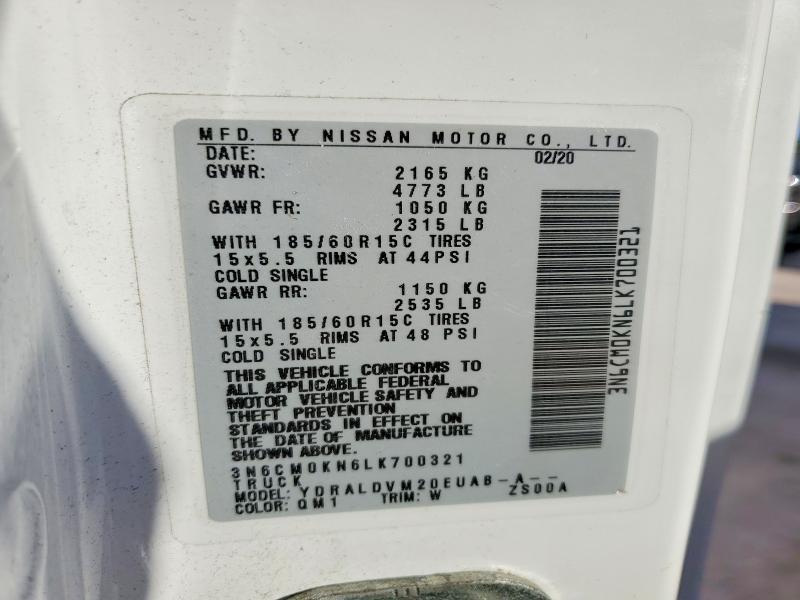 2020 Nissan NV200