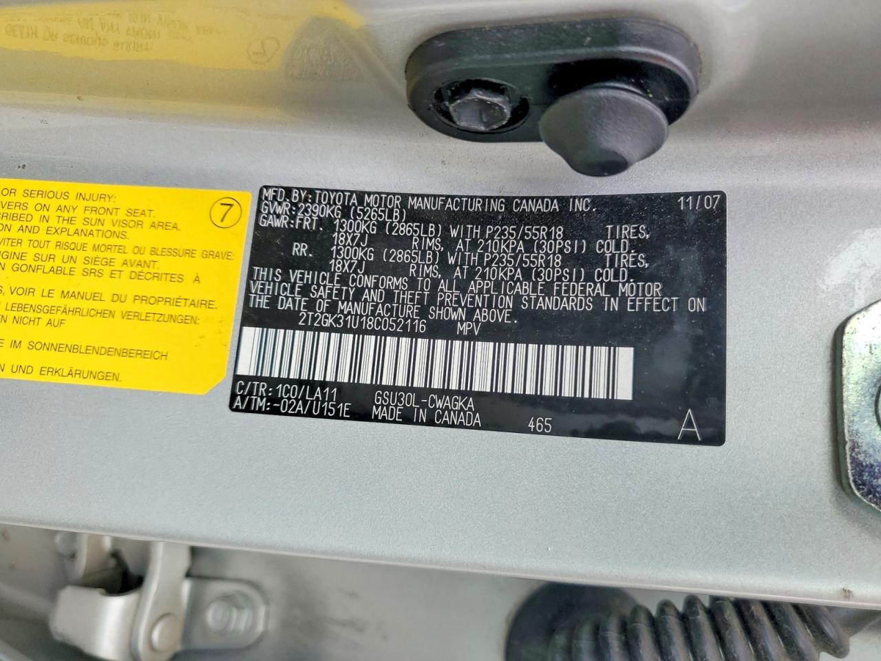 2008 Lexus Rx 350