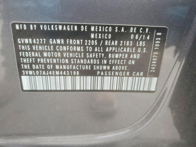 2014 Volkswagen Jetta sel