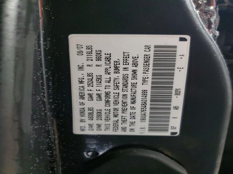 2008 Acura Tl Type s