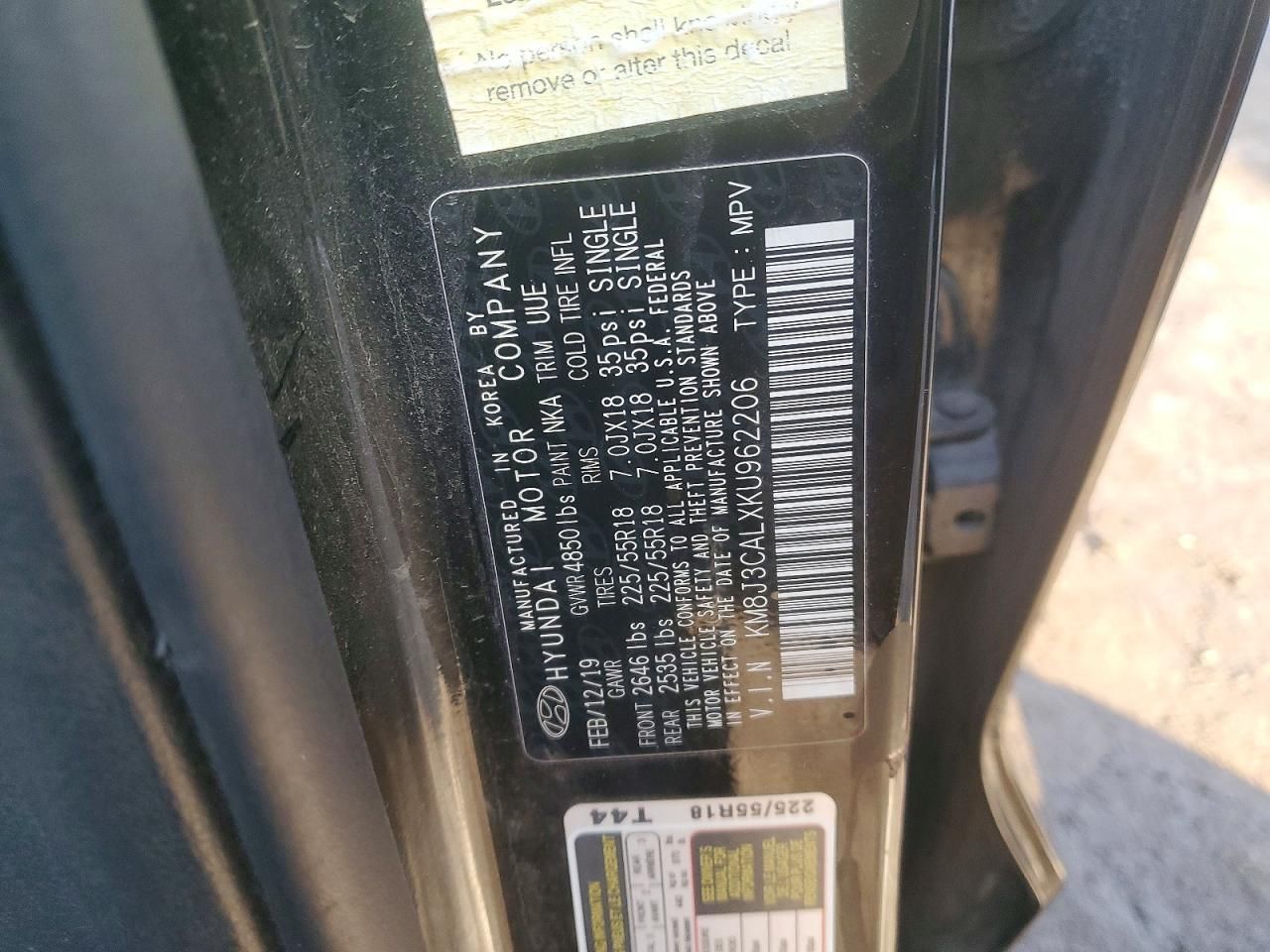 2019 Hyundai Tucson Limited