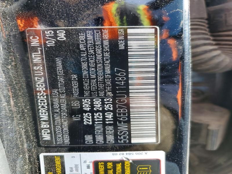 2016 Mercedes-Benz C 450 4matic amg