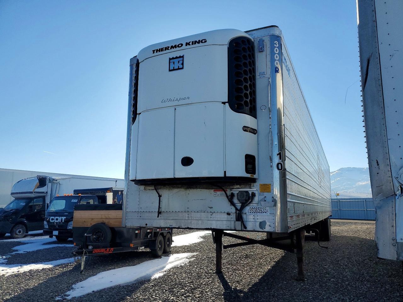 2014 Utility VS2RA Refrigerated Van Trailer