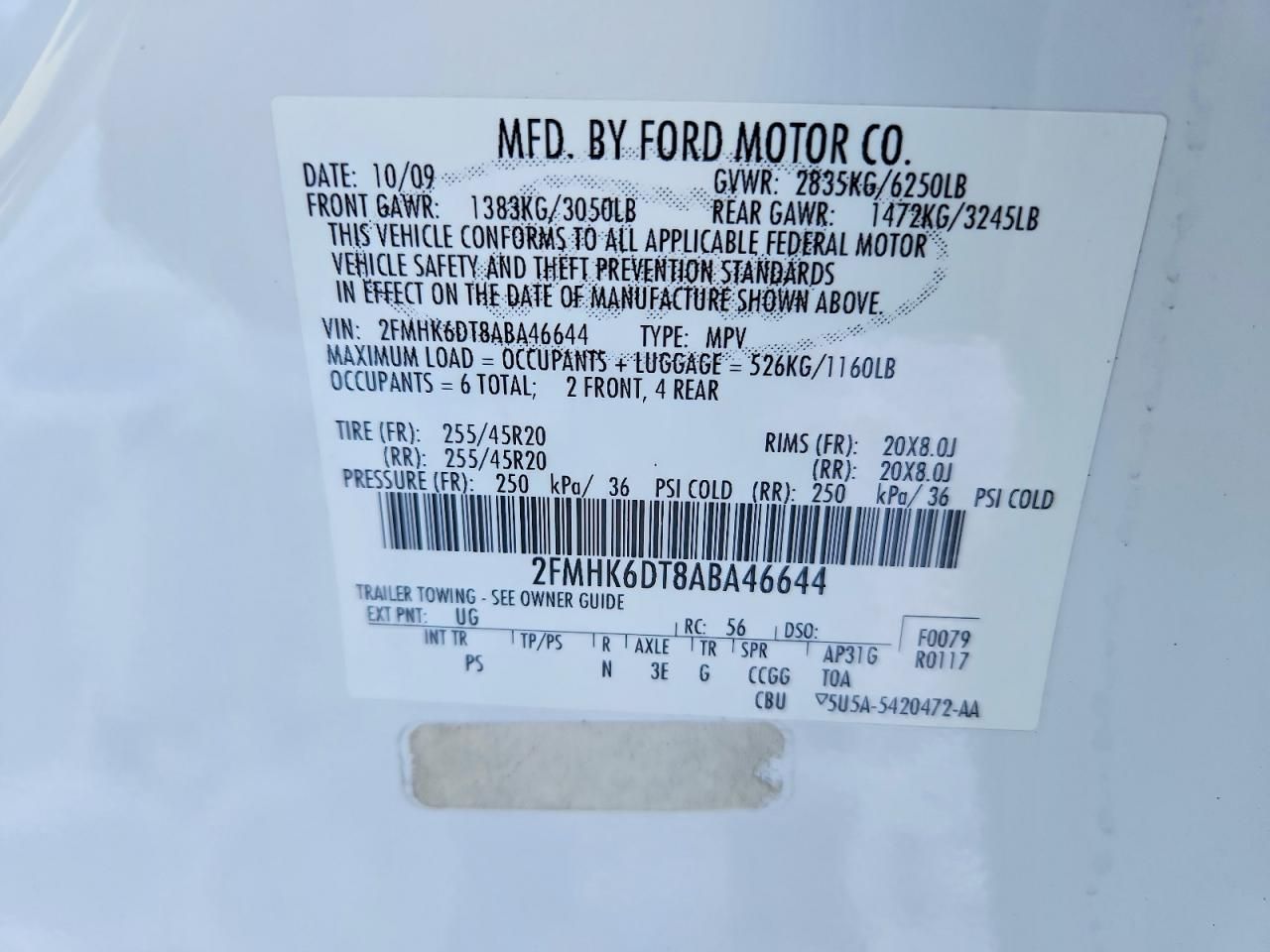 2010 Ford Flex Limited