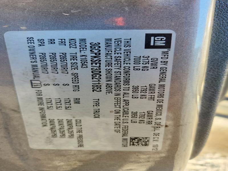 2013 Chevrolet Silverado K1500 LT