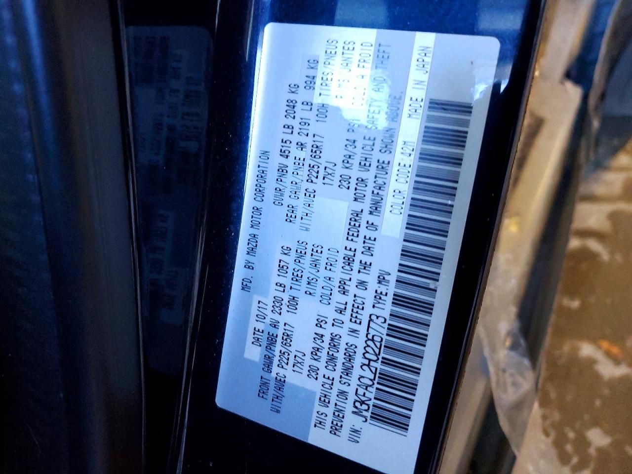 2017 Mazda Cx-5 Touring