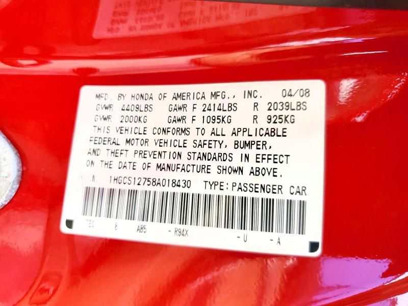 2008 Honda Accord ex