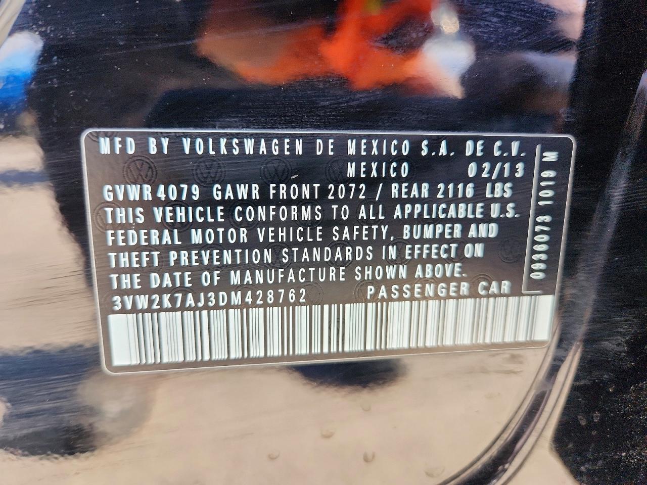 2013 Volkswagen Jetta Base