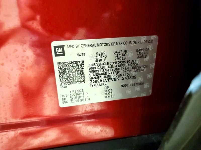 2019 GMC Terrain slt