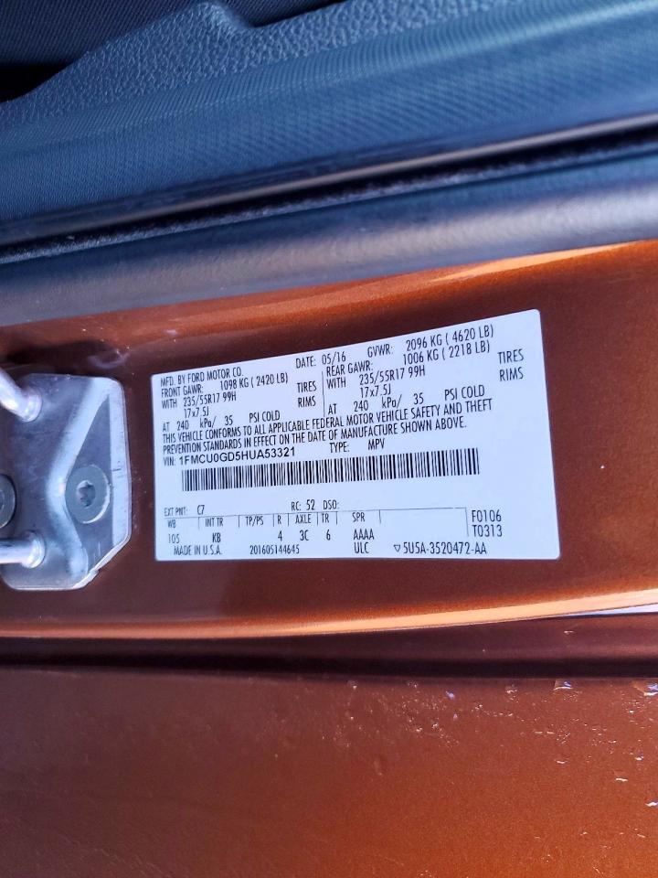 2017 Ford Escape se