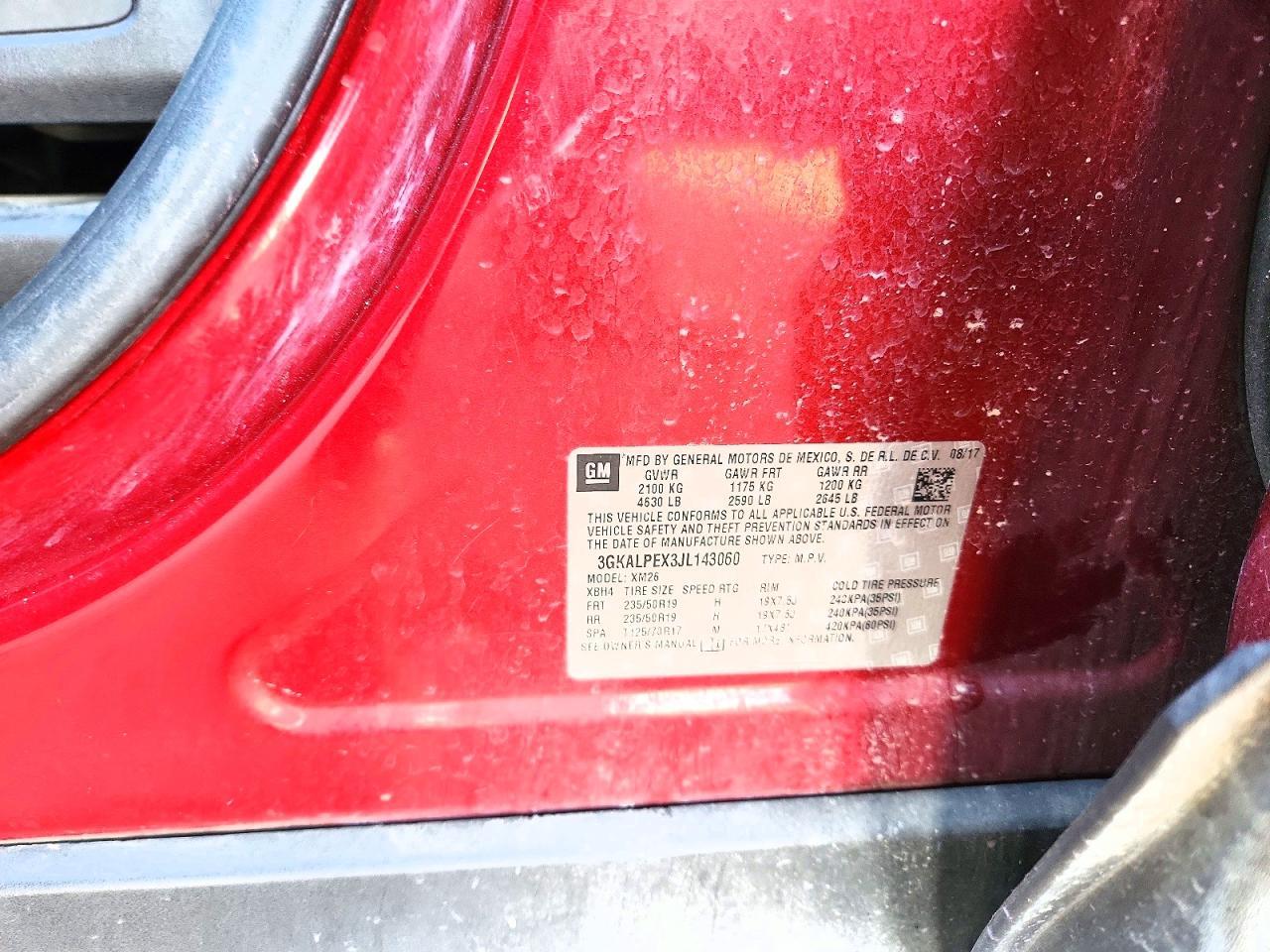 2018 GMC Terrain slt
