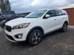 KIA Vehiculos salvage en venta: 2016 KIA Sorento ex