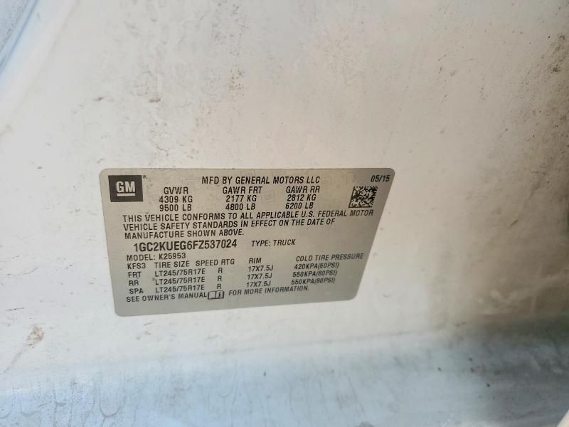 2015 Chevrolet Silverado K2500 Heavy Duty