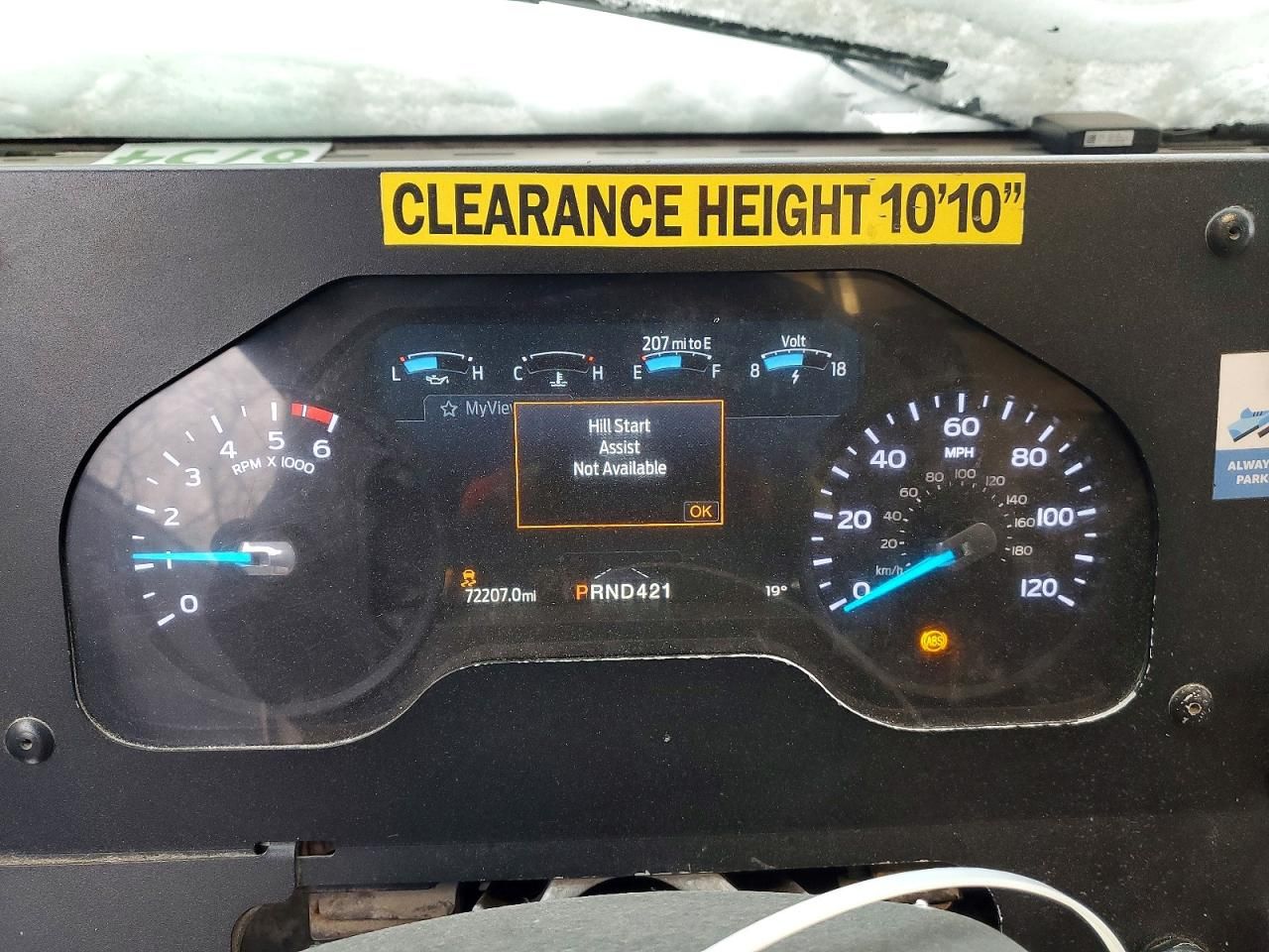 2020 Ford Commercial Chassis Delivery Truck