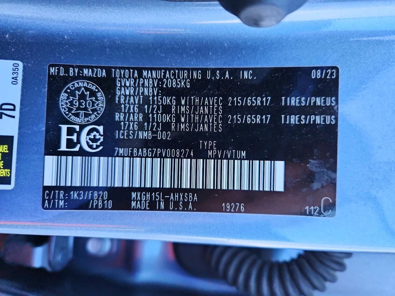 2023 Toyota Corolla Cross le