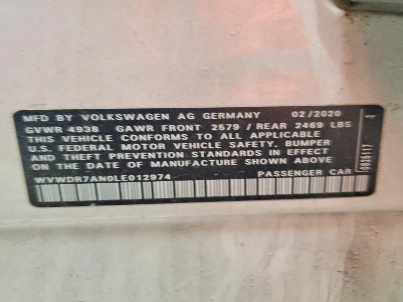 2020 Volkswagen Arteon sel