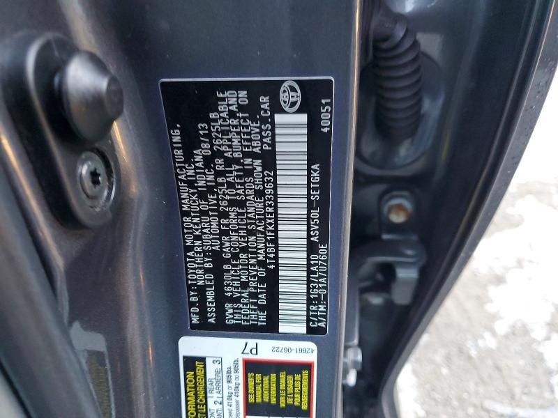 2014 Toyota Camry xle