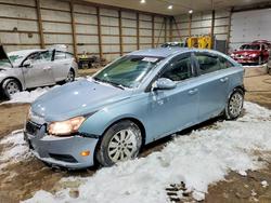 Chevrolet salvage cars for sale: 2011 Chevrolet Cruze lt