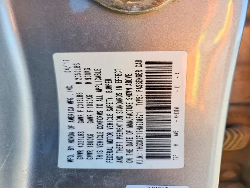 2017 Honda Accord Sport Special Edition