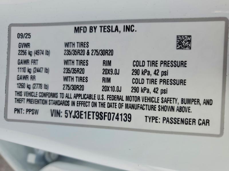 2025 Tesla Model s