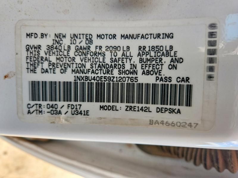 2009 Toyota Corolla Base