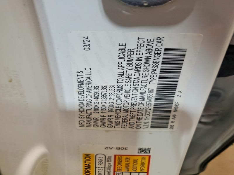 2024 Honda Accord Hybrid Sport