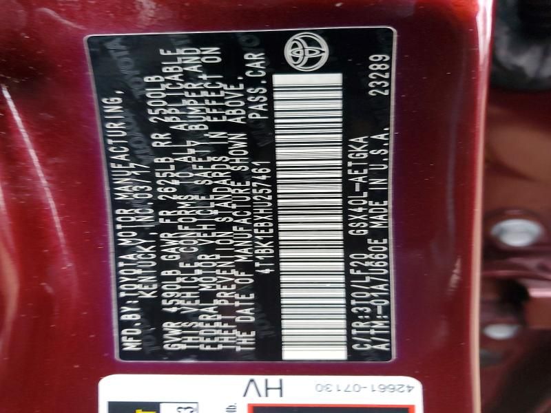 2017 Toyota Avalon xle