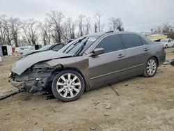 Honda Accord ex salvage cars for sale: 2006 Honda Accord ex