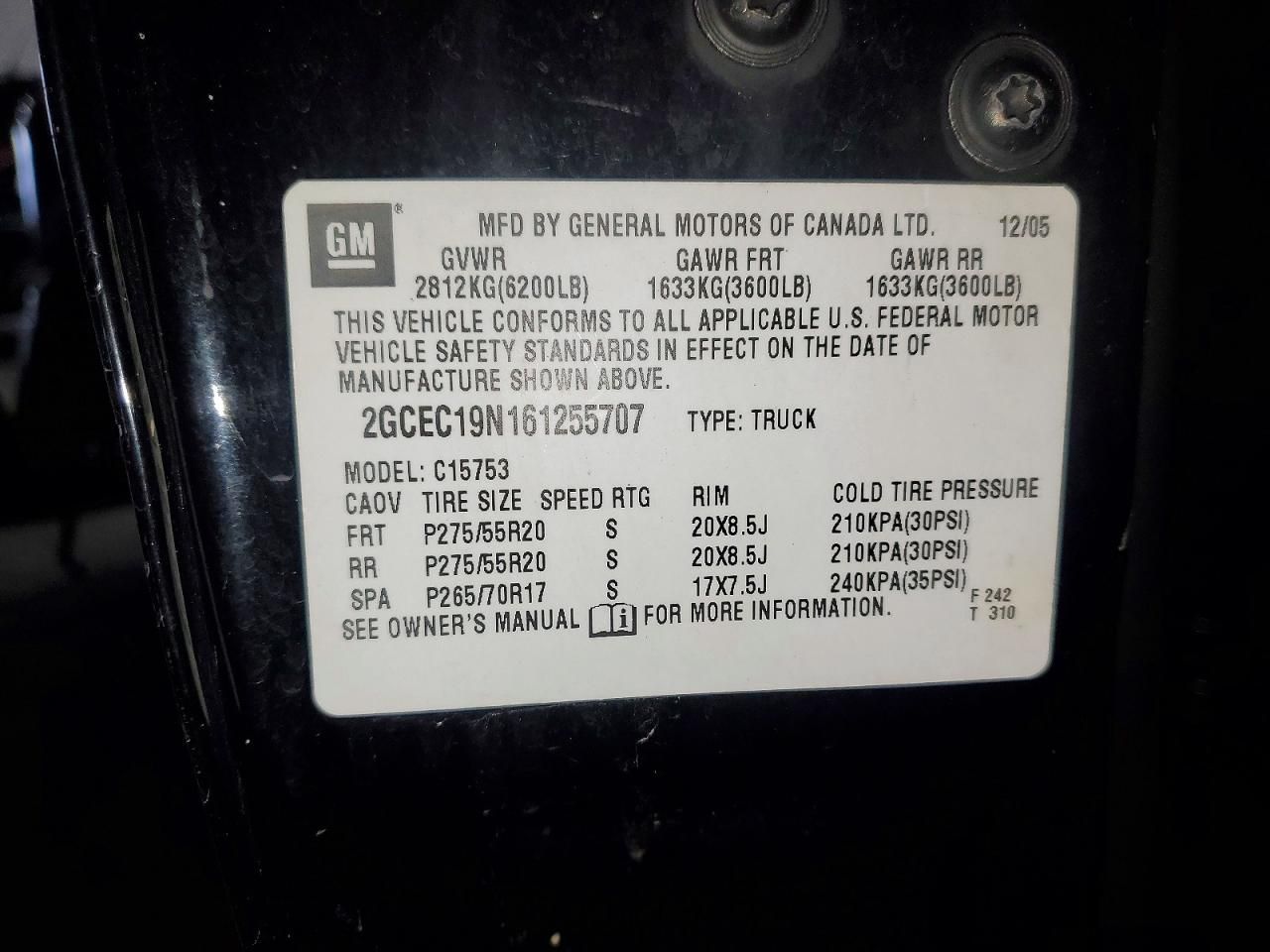 2006 Chevrolet Silverado C1500