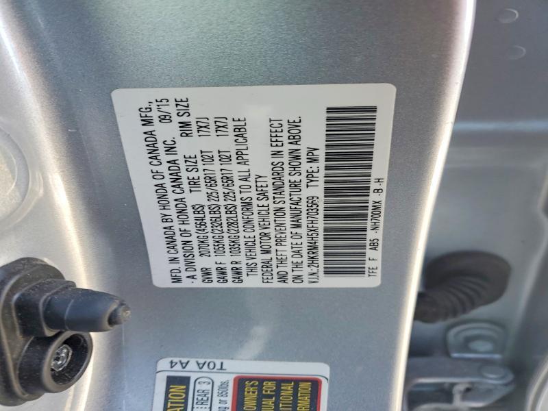 2015 Honda Cr-v ex