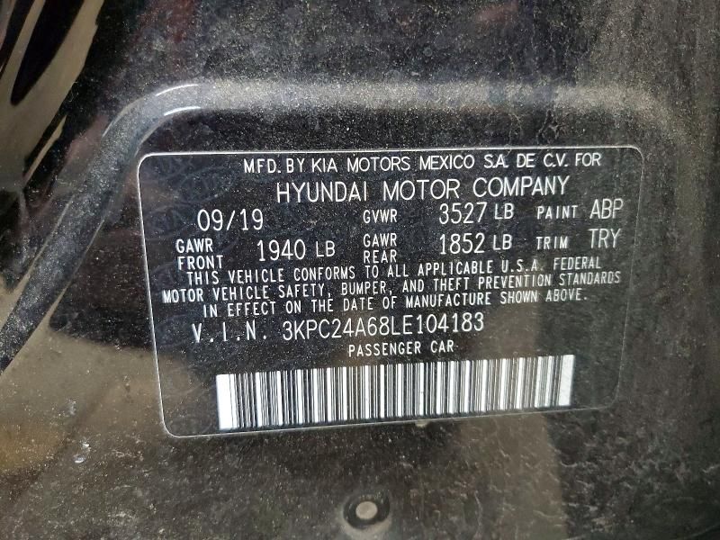 2020 Hyundai Accent se