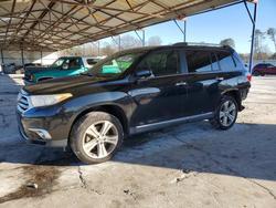 Salvage cars for sale from Copart Cartersville, GA: 2013 Toyota Highlander Limited
