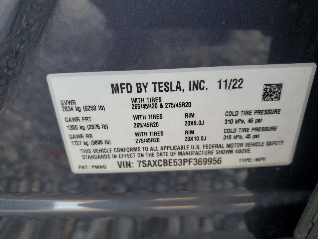 2023 Tesla Model x