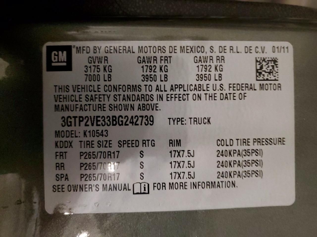 2011 GMC Sierra K1500 sle